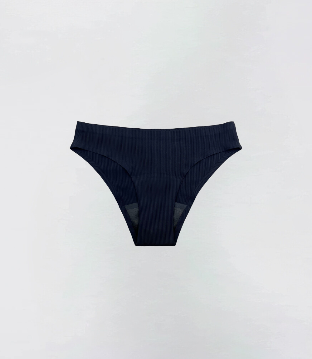 Badkläder för menstruation – Bikiniunderdel – Ribbad